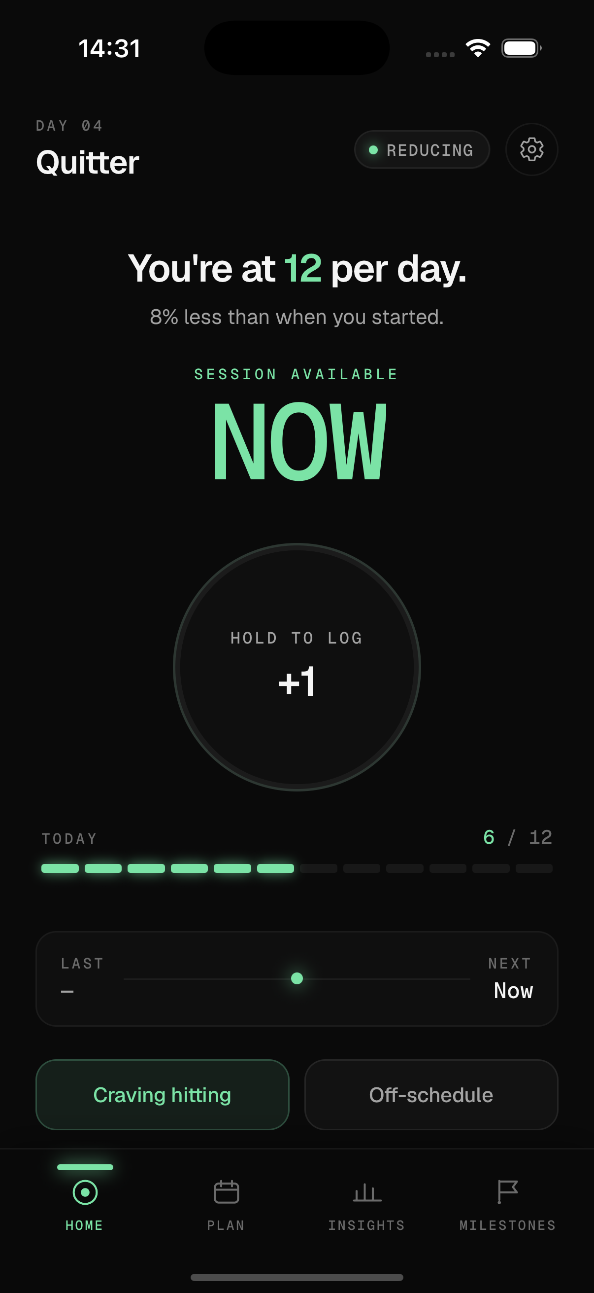 Quitter screenshot 1